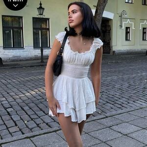 White princess polly dress